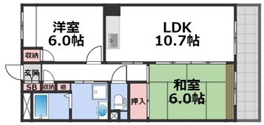 カーサ・ステラロッサの間取り画像
