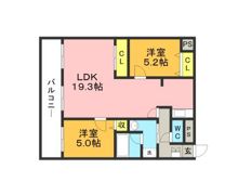 UBI飯塚の間取り画像