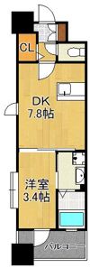 ギャラン竪町Neoの間取り画像