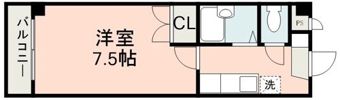 サクセス黒髪の間取り画像
