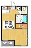 第1グリーンコーポの間取り画像