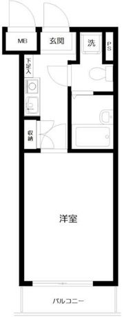 メインステージ大森海岸の間取り画像