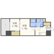 SERENiTE福島sceltoの間取り画像