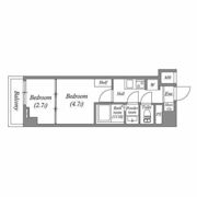 ALTERNA神楽坂Ⅰの間取り画像