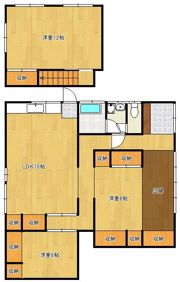 百合丘1丁目戸建ての間取り画像