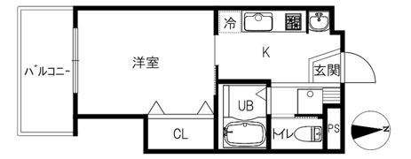 パウゼⅡの間取り画像