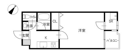 ラズベリーガーデンの間取り画像