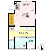 レジデンスの間取り画像
