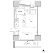 ザ・パークハビオ北千住の間取り画像