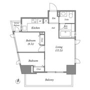 CAVANA＋麻布台の間取り画像