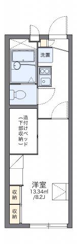 レオパレスリソーの間取り画像