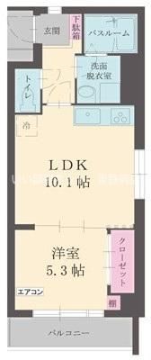 エイトバード東静岡の間取り画像