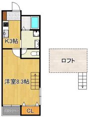 ソレイユ学研台の間取り画像