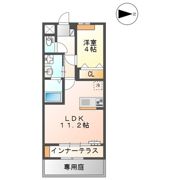 ユースハイムの間取り画像