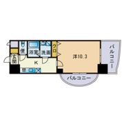 ロイヤルコンフォート渡辺通の間取り画像