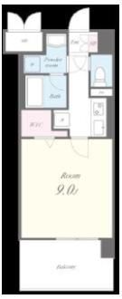 Cherir六甲道の間取り画像