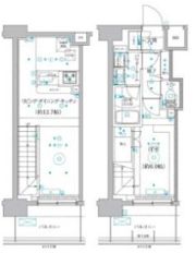 クオリタス品川南の間取り画像