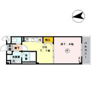 メゾンバイタルD棟の間取り画像