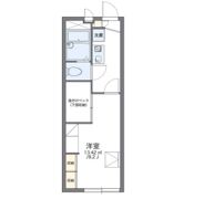 レオパレスウォーターリリィ北方の間取り画像