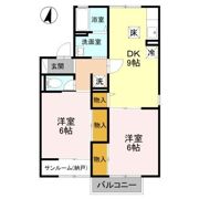 螢川館 A棟の間取り画像