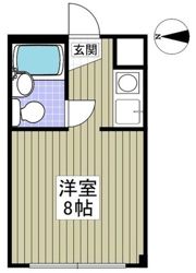 トライアングルハイムの間取り画像