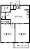 タウンコートAの間取り画像
