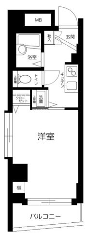フェニックス高円寺伍番館の間取り画像