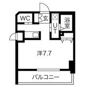 サムティ難波VIVOの間取り画像