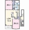 クラールⅡの間取り画像
