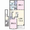 クラールⅡの間取り画像