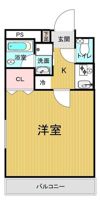 ピアグロリア奥田の間取り画像