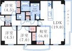 アーデンコート住吉川の間取り画像