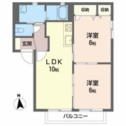 バリュージュ大西の間取り画像
