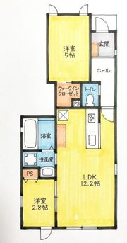 フォレストメゾン高瀬町の間取り画像