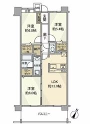 グランシエロ朝霞台シエナの丘の間取り画像