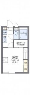 レオパレスi弐番館の間取り画像