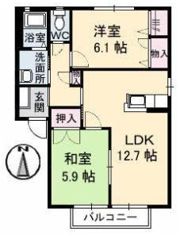 ジュネスTOSHI C棟の間取り画像
