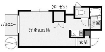 ミラハイツ伊島の間取り画像