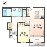 ヴェルズハイムの間取り画像
