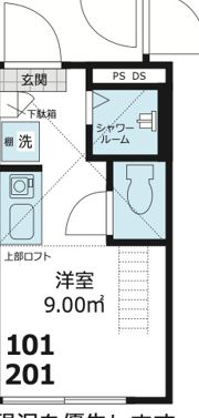 CocooN池袋の間取り画像