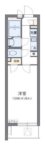 クレイノ八潮の間取り画像