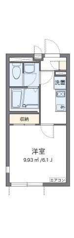 クレイノ幸の間取り画像