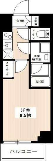 HY’s NORTH TOKYO RESIDENCEの間取り画像