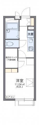 レオパレス常盤台の間取り画像