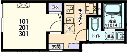 パークテラス大和の間取り画像