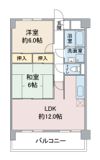 扶桑ハイツ1の間取り画像