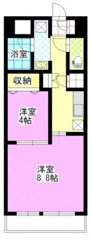 アリビオの間取り画像