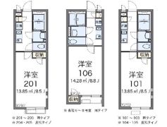 クレイノトウィンクルDの間取り画像
