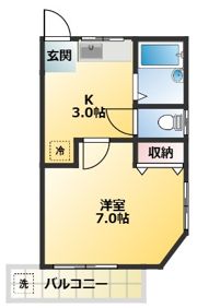 ドエル江古田の間取り画像