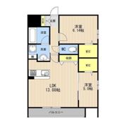 LIBTH大津の間取り画像